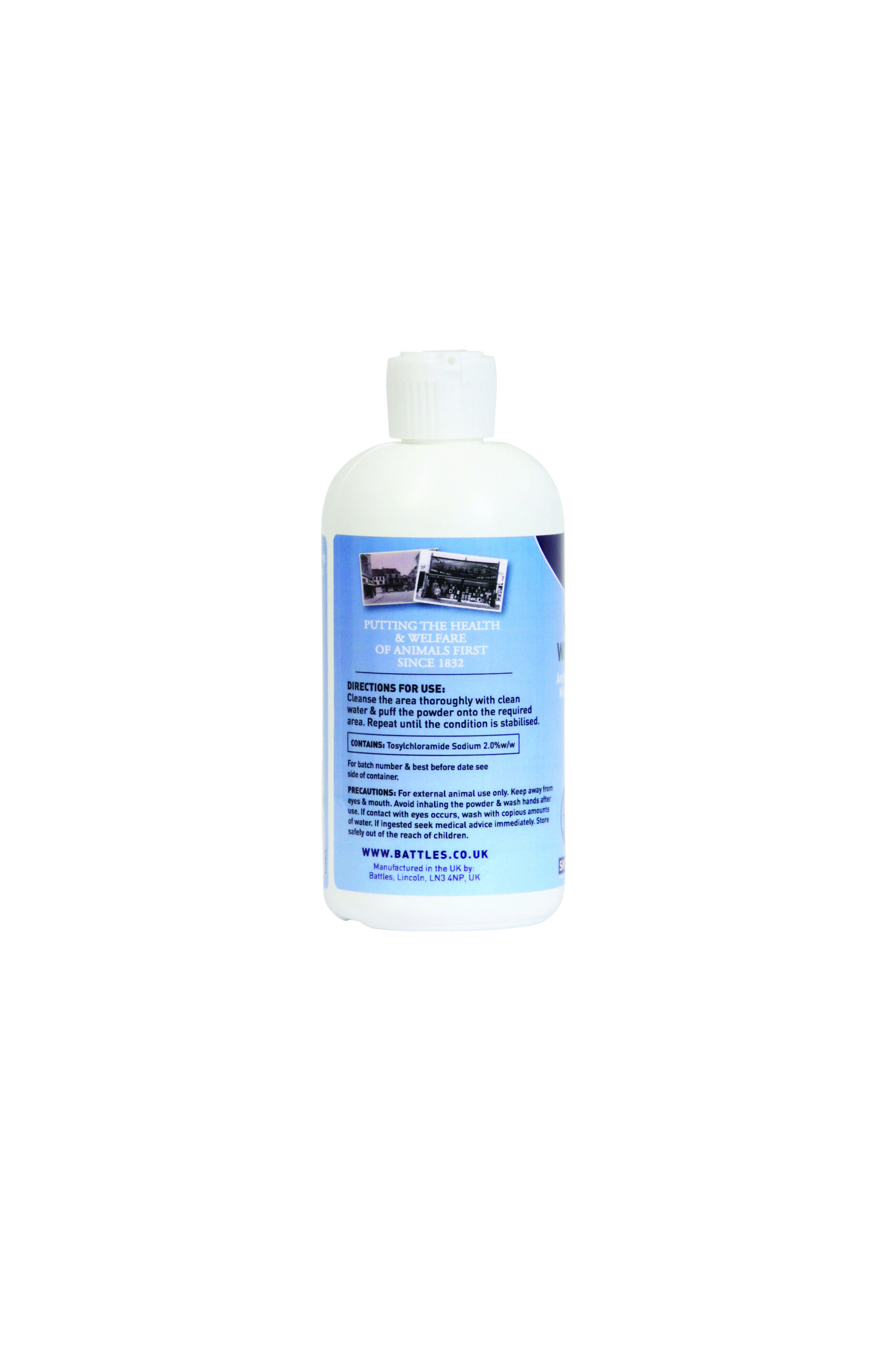 2281 – Battles – Veterinary Wound Powder – 125g – 02