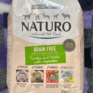 Naturo Turkey and Potato with Veg